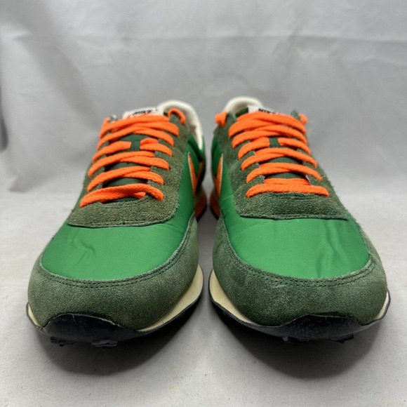 Nike Elite VTNG Vintage Retro Sneaker Court Green/ Orange 316987-381 Mens 13 US - Picture 3 of 9
